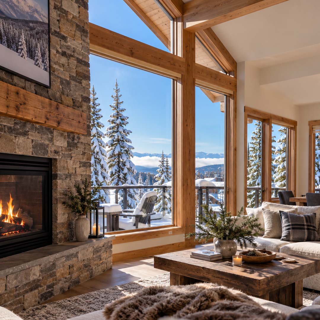 chalet at big white interior